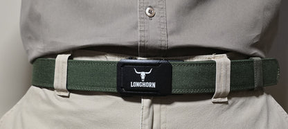 LONGHORN TACTICAL BELT - GREEN