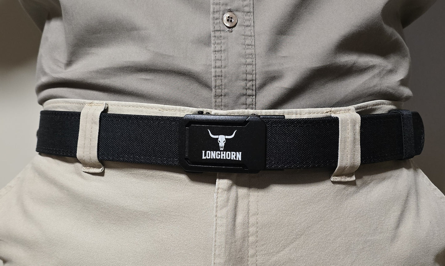 LONGHORN TACTICAL BELT - BLACK